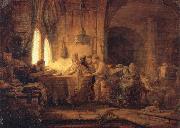 The Parable of the Labourers in the Vineyard REMBRANDT Harmenszoon van Rijn